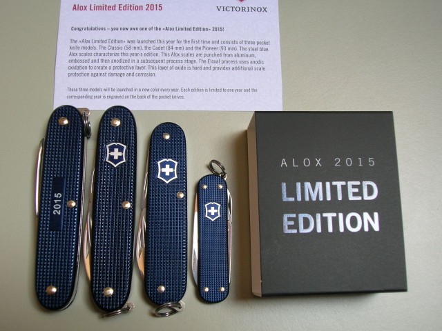 Alox limited edition 2015 Set