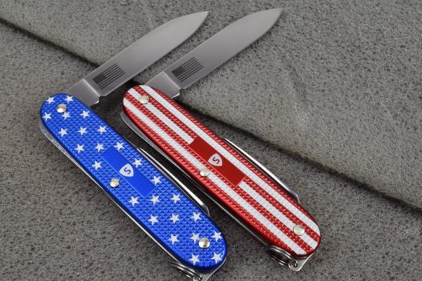 Pioneer Stars and Stripes blue and red SE-2018 open back