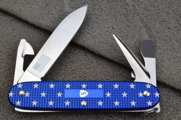 Pioneer Stars and Stripes blue SE-2018 open back